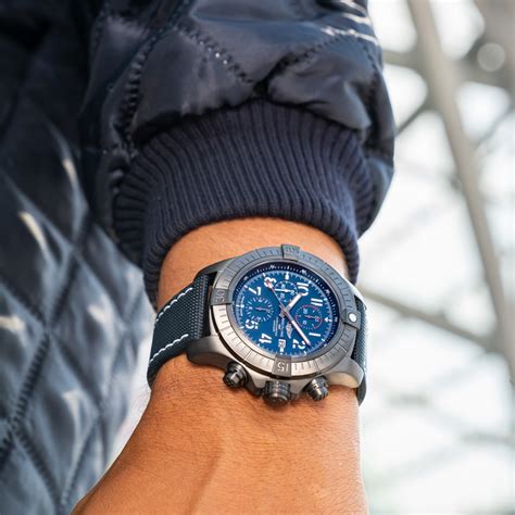 breitling super avenger blau|breitling super avenger 2 48mm.